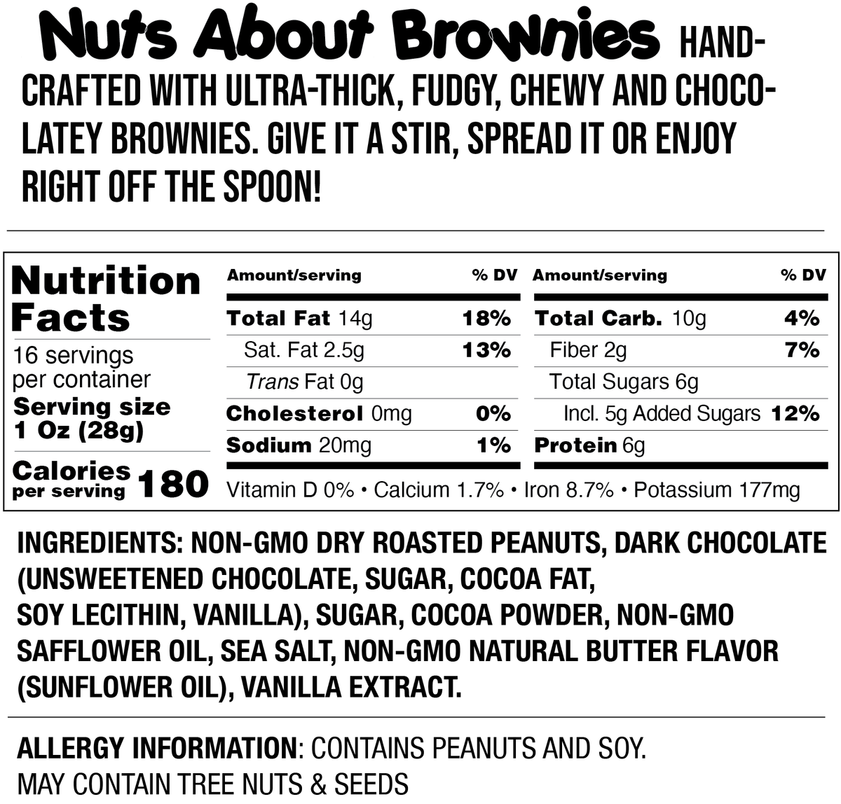 Nuts About Brownies - Fokken Nuts